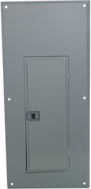 Replacement Loadcentre Cover for 40 Spaces, 125A, Combination Flush/Surface, Gray
