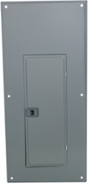 Replacement Loadcentre Cover for 40 Spaces, 125A, Combination Flush/Surface, Gray