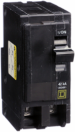 Mini Circuit Breaker 80A, 2 Pole, 120/240VAC, 42kA, Plug-In Mount