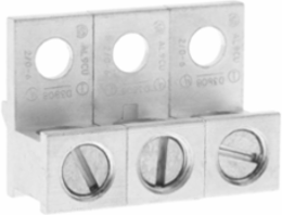 QO Main Lug Kit 125A 3 Phases Accepts AWG 6 to 2/0 Copper/Aluminum