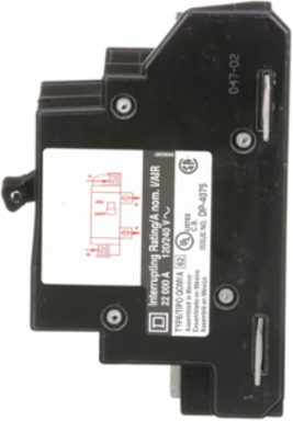 QO Main Breaker 125A 2 Pole 120/240VAC 22kA Bolt-On