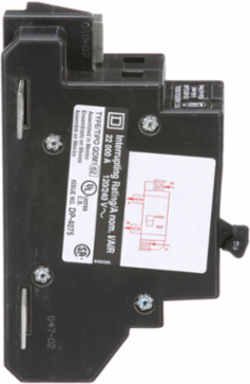 QO Main Breaker, 50A, 2 Pole, 120/240VAC, 22kA, Bolt-On Mount
