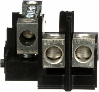 QO Load Center Mounting Base, 1 Phase, 2 Spaces, 70A Main Lugs