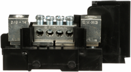 QO Load Center Mounting Base, 1 Phase, 2 Spaces, 70A Main Lugs