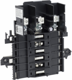 QO Mounting Base, 3 Phase, 12 Spaces, 125A, 10 kA Breaking Capacity