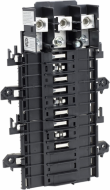 QO Mounting Base, 18 Spaces, 200A Main Lugs, 3 Phase, 10 kA