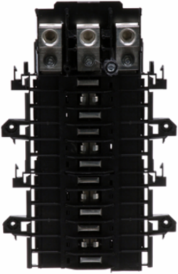 QO Mounting Base, 24 Spaces, 200A, 3 Phase, 10 kA Capacity