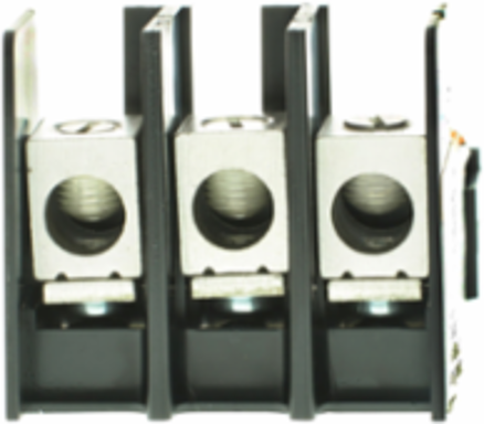QO Mounting Base, 3 Phase, 3 Spaces, 100A Main Lugs, 4.20 Inch Width