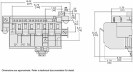 QO Load Center Mounting Base 1 Phase 8 Spaces 100A