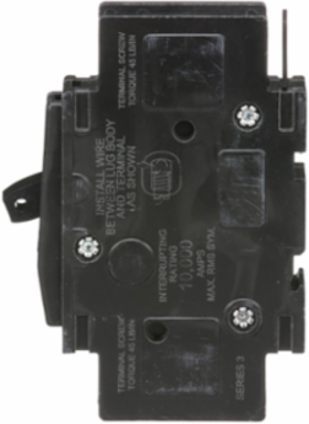 Mini Circuit Breaker, 20 Amp, Single Pole, 120/240VAC, 10kA