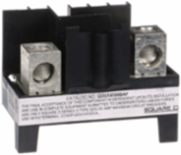 QOU accessories, jumper bar base, with front wiring, single phase, 4P, 100A, quantity 40