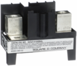 QOU accessories, jumper bar base, with left side wiring, single phase, 4P, 100A, quantity 40