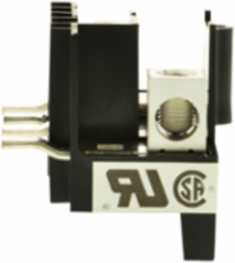 QOU Jumper Bar Base, 4 Pole, 100A, Right-Side Wiring