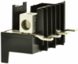 QOU Jumper Bar Base, 4 Pole, 100A, Right-Side Wiring