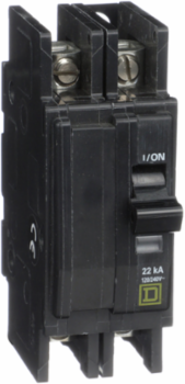 Mini Circuit Breaker, 15A, 2 Pole, 240V AC, 22kA Breaking Capacity