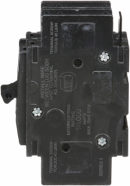 Mini Circuit Breaker 20A 2 Pole 120/240VAC 10kA 4.05 Inch Height