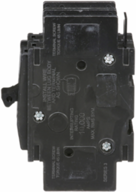 Mini Circuit Breaker 20A 2 Pole 120/240VAC 10kA 4.05 Inch Height