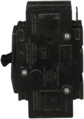 Miniature Circuit Breaker 20A 2 Pole 240V AC 10kA Breaking Capacity