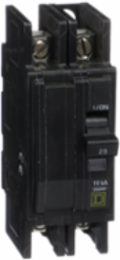 Mini Circuit Breaker 25A 2 Pole 120/240V AC 10kA