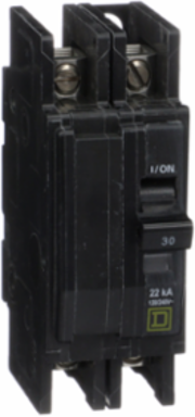 Mini Circuit Breaker 30A 2 Pole 120/240V AC 22kA