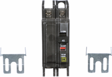 Mini Circuit Breaker 45A 2 Pole 120/240 VAC 10kA