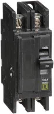 Mini Circuit Breaker 50A 2 Pole 120/240V AC 10kA