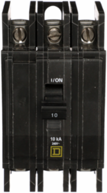 Miniature Circuit Breaker 10A 3 Pole 240V AC 10kA