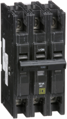 Mini Circuit Breaker 100A 3 Pole 240V AC Green Premium