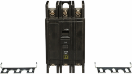 Mini Circuit Breaker 20A 3 Pole 240 Volt 22kA Breaking Capacity