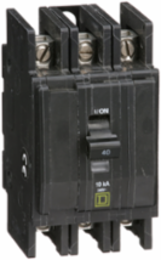 Mini Circuit Breaker 40A 3 Pole 240VAC 10kA 2.25 Inch Width