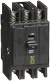 Mini Circuit Breaker 50A 3 Pole 240VAC 10kA