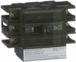 Mini Circuit Breaker 60A 3 Pole 240V AC 10kA with Auxiliary Switch
