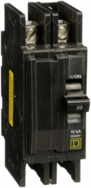 Mini Circuit Breaker 30A 2 Pole 120/240V AC 10kA