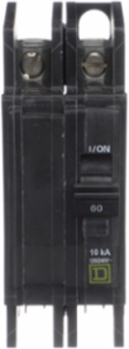 Mini Circuit Breaker, 60A, 2 Pole, 120/240 VAC, 10kA