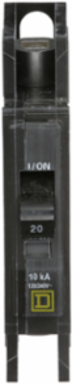 Mini Circuit Breaker 20A, 1 Pole, 120/240 VAC, 10kA, Unit Mount
