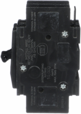 Miniature Circuit Breaker, 60A, 2 Pole, 120/240 VAC, 10kA Breaking Capacity