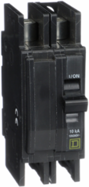 Miniature Circuit Breaker, 60A, 2 Pole, 120/240 VAC, 10kA Breaking Capacity