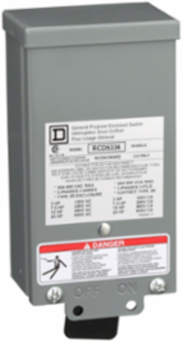 Heavy Duty Non-Fusible Safety Switch 30A 600V 3 Poles 20hp NEMA 3R