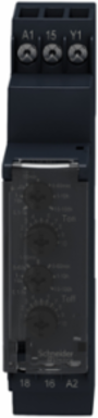 Harmony Dual Function Relay, 8A, 1CO, 0.1s-100h, 24V DC/240V AC