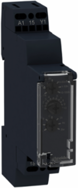 multifunction relay, Harmony Timer Relays, 8A, 1CO, 0.1s..10h, power on delay, spring terminals, 12...240V AC DC