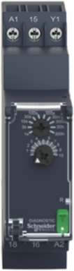 Dual Function Timer Relay, 1 CO, 0.05s-300h, 8A, 24-240V AC/DC