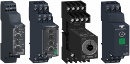 Dual Function Timer Relay, 5A, 0.05s-300s, 24-240V AC/DC, 22.5mm Width