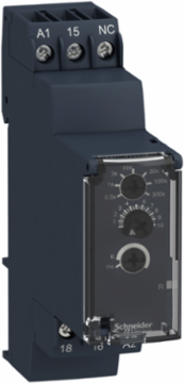 Dual Function Timer Relay, 5A, 0.05s-300s, 24-240V AC/DC, 22.5mm Width