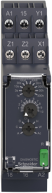 Harmony Multifunction Relay 8A, 1 CO, 0.05s...300h, 24...240V AC/DC