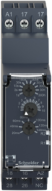 Harmony Timer Relay 8A, 22.5mm, 0.05s-300h, 24-240V AC/DC