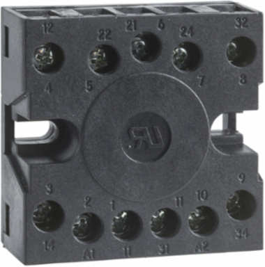 Harmony Timer Relay Socket, 11 Pins, IP20, Screw Terminal Connections