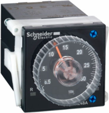 Harmony Timer Relay, 5A, 48mm, Time Delay 0.02s...300h, 24...240V AC/DC