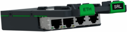 Combined module ethernet HSR/PRP RJ45 and RS485 RJ45 for slots MN - accessory for PowerLogic P5