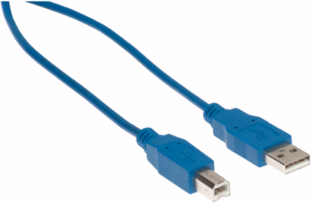 USB Programming Cable for Easergy P3, 3 Meter Length, USB Type A & B