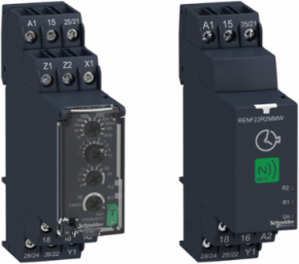 Harmony Timer Relay, 8A, 24-240V AC/DC, 0.05s-999h Delay